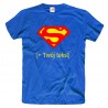 Koszulka męska Superman + Twój tekst