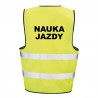 Kamizelka ostrzegawcza z nadrukiem Nauka Jazdy