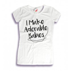 Koszulka I make adorable babies