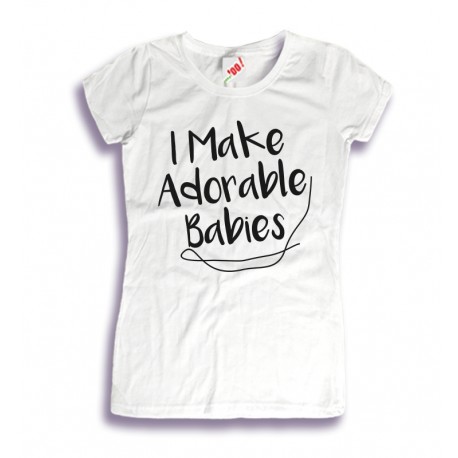 Koszulka I make adorable babies