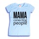 Koszulka z nadrukiem Mama conecting people