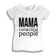 Koszulka z nadrukiem Mama conecting people