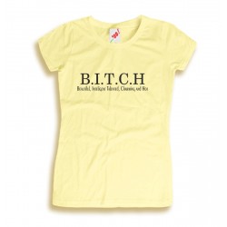 Koszulka damska B.I.T.C.H 
