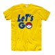 Koszulka męska Pokemon Lets'GO