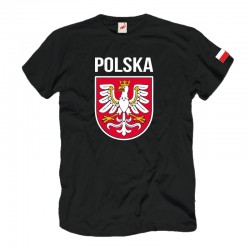 Koszulka męska Polska - Godło - Flaga
