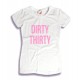Koszulka damska urodzinowa Dirty Thirty