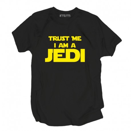Koszulka z nadrukiem Trust me I am a JEDI