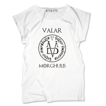 Bluzka damska Valar Morghulis moneta