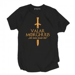 Koszulka męska Valar Morghulis miecz
