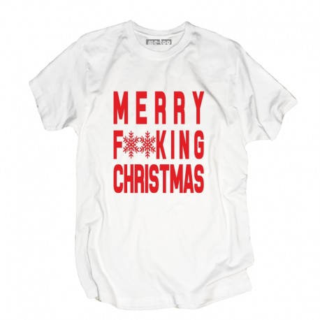 Koszulka męska Merry F**king Christmas
