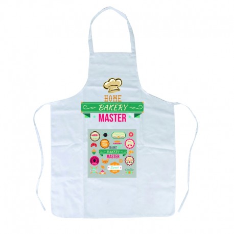 Fartuch domowego Mistrza Kuchni: "Home Bakery Master"
