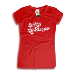 Koszulka damska Daddy's Lil Monster