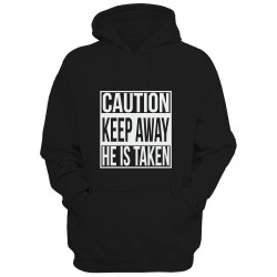 Bluza męska CAUTION KEEP AWAY HE IS TAKEN