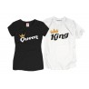 Komplet koszulek King Queen