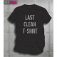 Koszulka męska z nadrukiem Last clean t-shirt