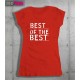 Damska koszulka z nadrukiem Best of the Best