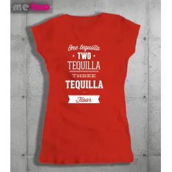 Koszulka damska One tequilla two tequilla..