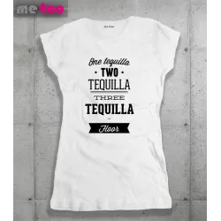 Koszulka damska One tequilla two tequilla..