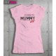 Damska koszulka z nadrukiem Come to Mummy