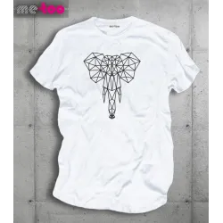 Koszulka męska Geometric Elephant