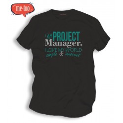 Koszulka męska z nadrukiem Project manager