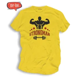 Koszulka męska z nadrukiem Strongman