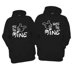 Komplet bluz He's Mine / She's Mine