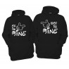 Komplet bluz He's Mine / She's Mine