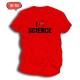 Koszulka t-shirt I love science