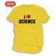 Koszulka t-shirt I love science