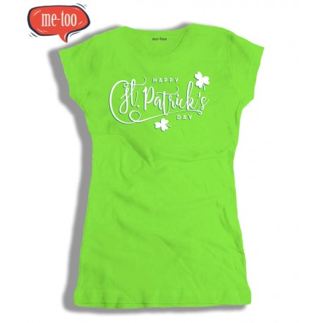 Koszulka damska z nadrukiem Happy St. Patrick's Day 