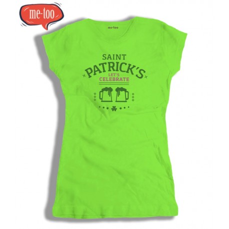 Koszulka damska Saint Patrick's - Let's celebrate