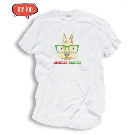 Męska koszulka Wielkanocna Hipster Easter