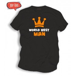 Koszulka /t-shirt męski: World best man