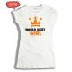 Damska koszulka z nadrukiem: World Best Girl