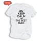 Koszulka męska z nadrukiem Keep Calm I'm the best Dad