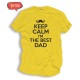 Koszulka męska z nadrukiem Keep Calm I'm the best Dad