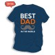 Koszulka męska z nadrukiem Best Dad in the world