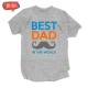 Koszulka męska z nadrukiem Best Dad in the world