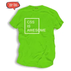 Koszulka informatyczna CSS is AWESOME