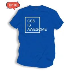 Koszulka informatyczna CSS is AWESOME