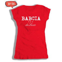Koszulka damska Babcia deLuxe