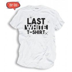 Koszulka męska z nadrukiem Last white t-shirt