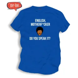 Koszulka męska z nadrukiem English , do you speak it?
