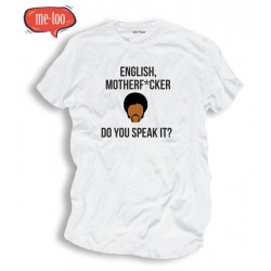 Koszulka męska z nadrukiem English , do you speak it?