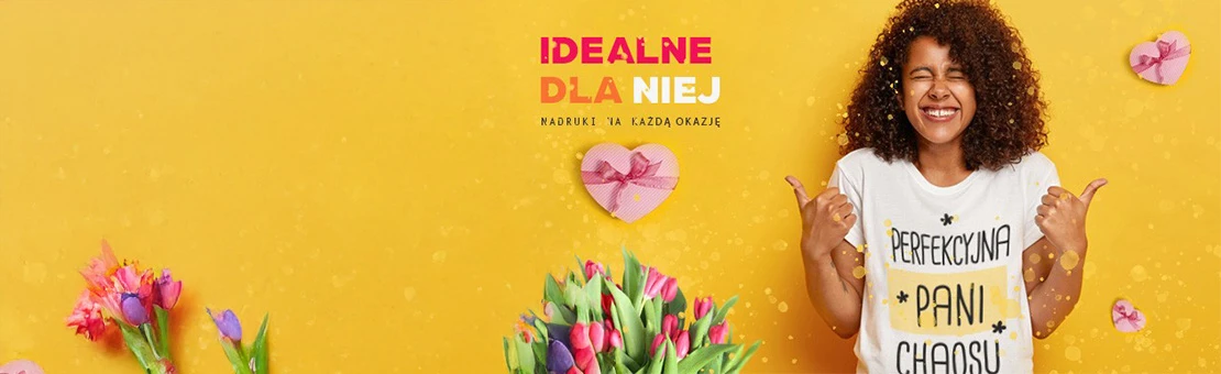 Damskie z nadrukiem